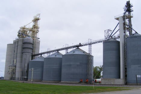 Grain elevators, Alberta Minnesota, 2008