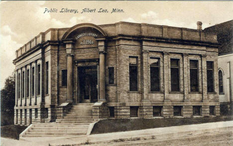 Public Library, Albert Lea Minnesota, 1908