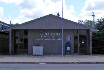 US Post Office, Alden Minnesota