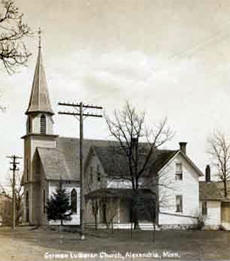 Geneva Lutheran Church, Alexandria Minnesota, 1910