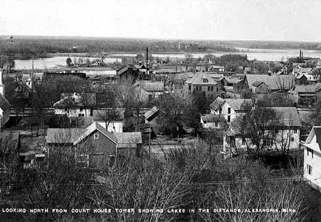 View of Alexandria from Courthouse tower, 1915