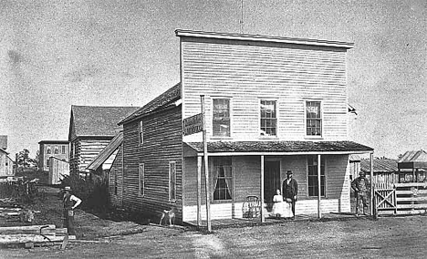 City Hotel, Alexandria Minnesota, 1876