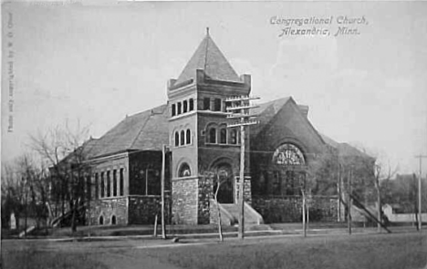 Congregational Church, Alexandria Minnesota, 1909