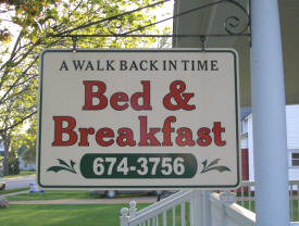 A Walk Back In Time Bed & Breakfast, Amboy Minnesota