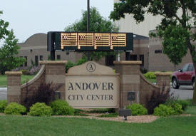 Andover City Hall, Andover Minnesota