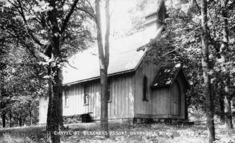 Chapel  at Beecher's Resort, Annandale Minnesota, 1948