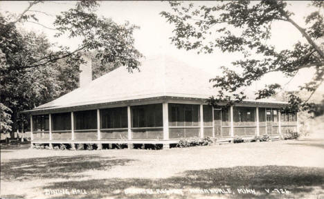 Dining Hall Belchers Resort, Annandale Minnesota, 1940's