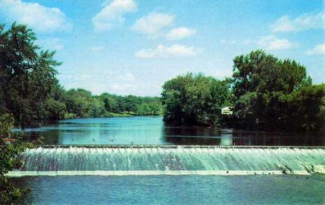 Mississippi River at Anoka Minnesota, 1960's