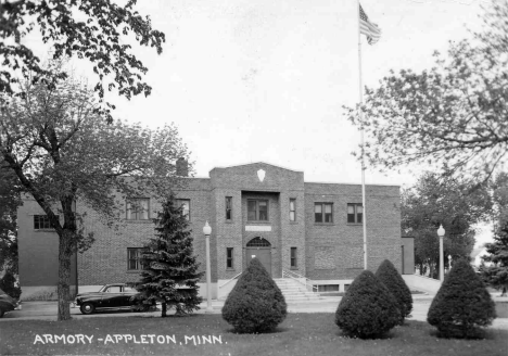 Armory, Appleton Minnesota, 1940's