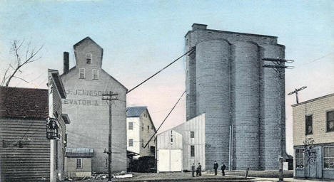 Jennison and Company's Mill and Elevators, Appleton Minnesota, 1908