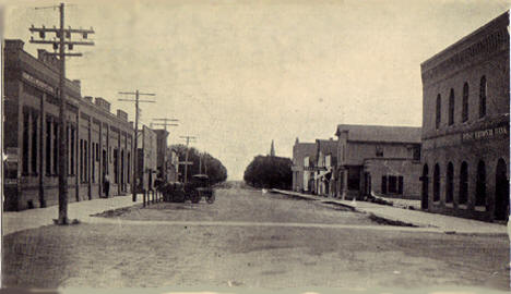 Third Street, Argyle Minnesota, 1910's