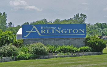 Arlington Minnesota sign