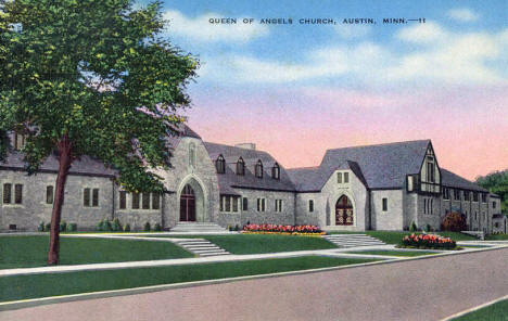 Queen of Angels Church, Austin Minnesota, 1940's