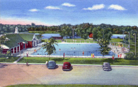 Municipal Pool, Austin Minnesota, 1940's