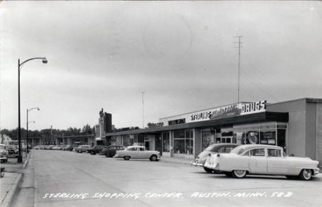 Sterling Shopping Center, Austin Minnesota, 1955