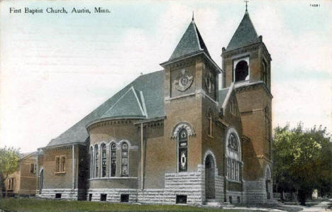 First Baptist Church, Austin Minnesota, 1913