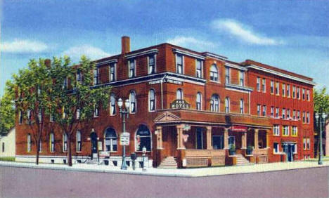 Hotel Fox, Austin Minnesota, 1945