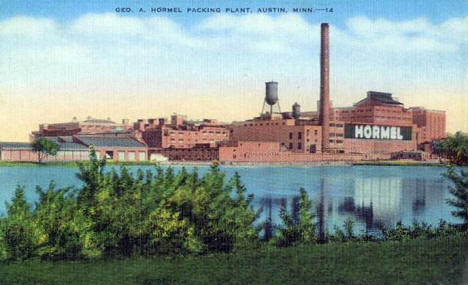 George A. Hormel Packing Plant, Austin Minnesota, 1945