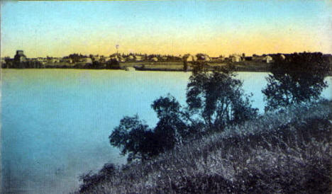 Birds eye view, Balaton Minnesota, 1910