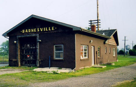 Burlington Northern Depot, Barnesville Minnesota, 2003