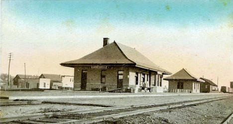 Great Northern Depot, Barnesville Minnesota, 1909