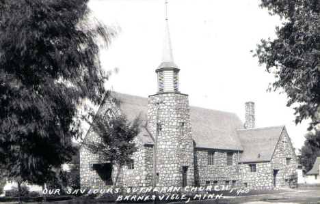 Our Saviours Lutheran Church, Barnesville Minnesota, 1940's