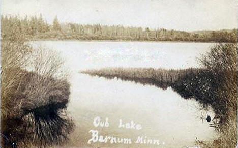 Cub Lake, Barnum Minnesota, 1909