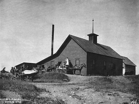 Barnum Creamery, Barnum Minnesota, 1900