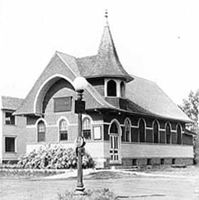 Baptist Church, Battle Lake Minnesota, 1940