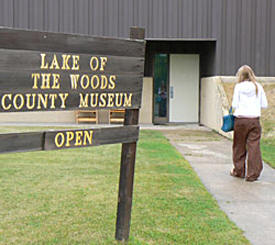 Lake of the Woods County Historical Society, Baudette Minnesota