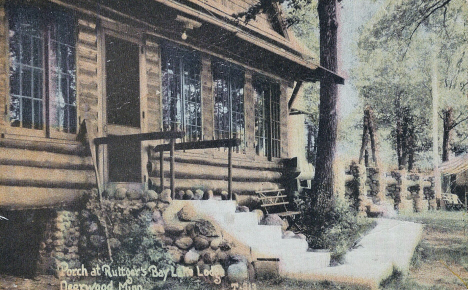 Ruttger's Bay Lake Lodge, Bay Lake Minnesota, 1939
