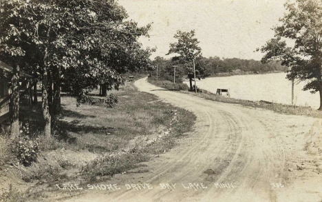 Lake Shore Drive, Bay Lake Minnesota, 1926