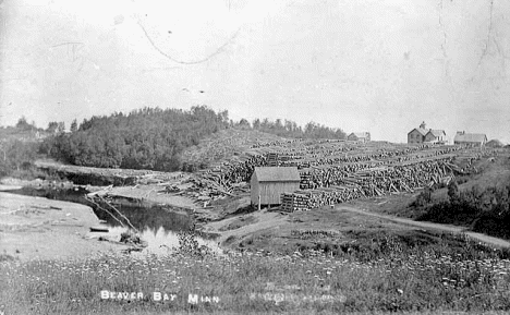 General view, Beaver Bay Minnesota, 1915