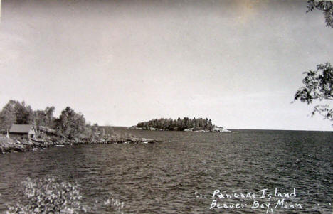 Pancake Island Beaver Bay Minnesota, 1950's