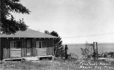 Fonstead's Resort, Beaver Bay Minnesota, 1942