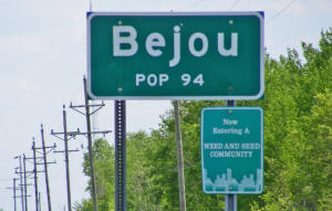 Bejou Minnesota Population Sign