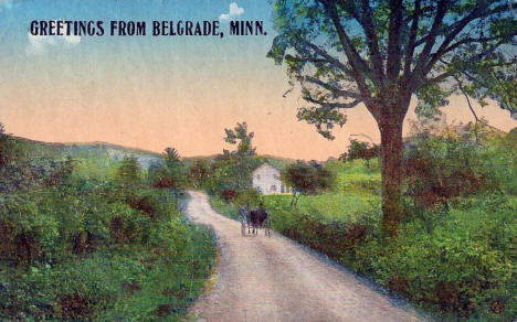 Greetings from Belgrade Minnesota, 1915