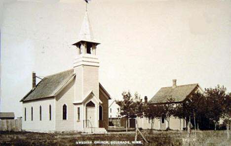 Swedish Church, Belgrade, Minnesota, 1911