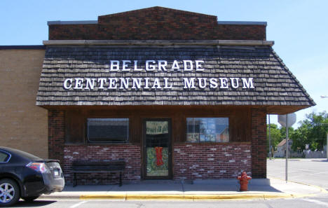 Belgrade Centennial Museum, Belgrade Minnesota, 2009