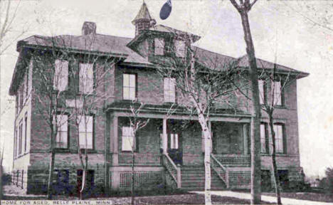 Home for the Aged, Belle Plaine Minnesota, 1900's