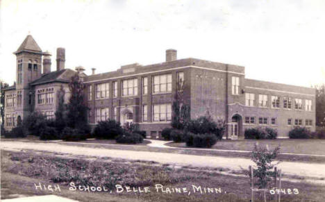 High School, Belle Plaine Minnesota, 1943