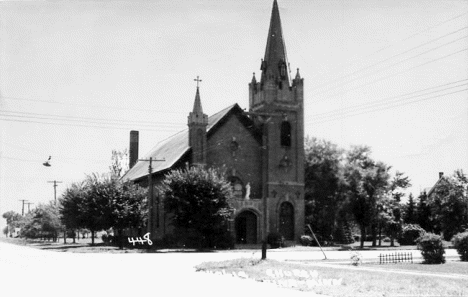 Sacred Heart Catholic Church, Belle Plaine Minnesota, 1930's