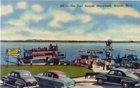 The Paul Bunyan Playground, Bemidji Minnesota, 1953