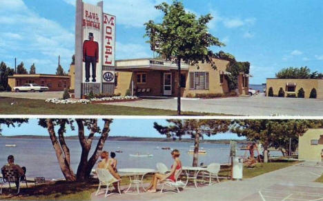 Paul Bunyan Motel, Bemidji Minnesota, 1967