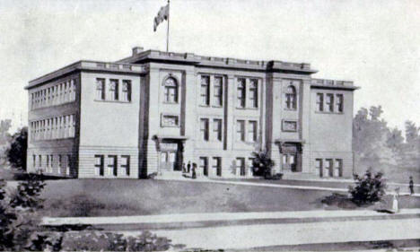 Central High School, Bemidji Minnesota, 1910's