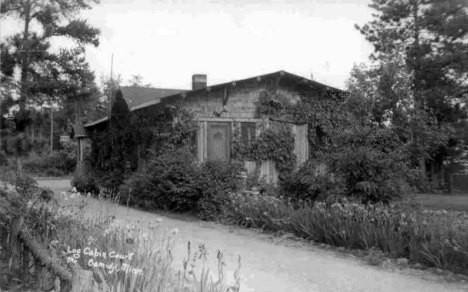 Log Cabin Court, Bemidji Minnesota, 1941