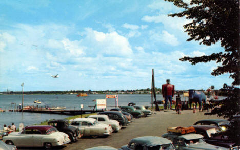 Lakefront at Bemidji Minnesota, 1954