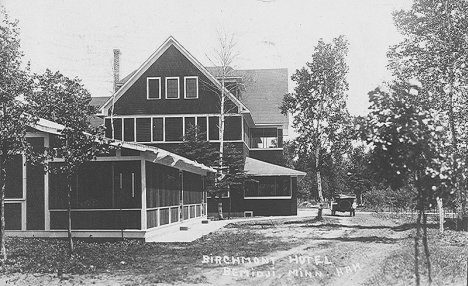 Birchmont Hotel, Bemidji Minnesota, 1918