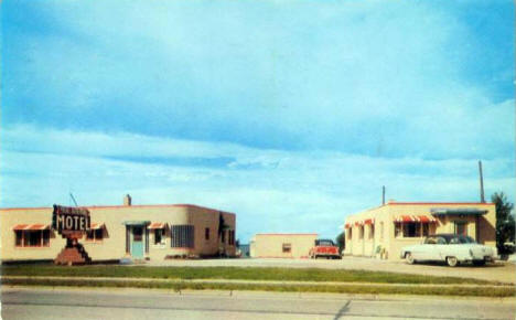 Paul Bunyan Motel, Bemidji Minnesota, 1954