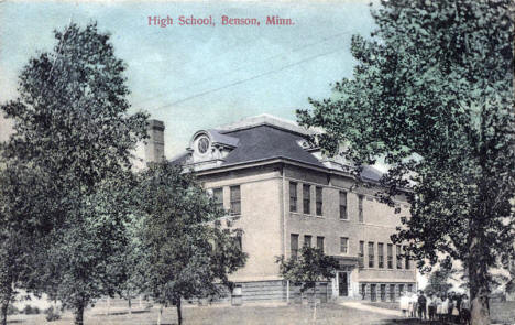 High School, Benson Minnesota, 1913